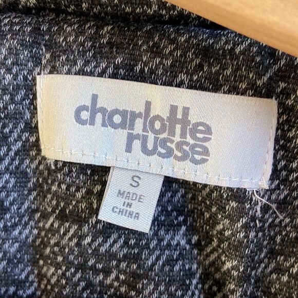 Charlotte Russe Fleece Jacket Size S Hoodie - Picture 5 of 6